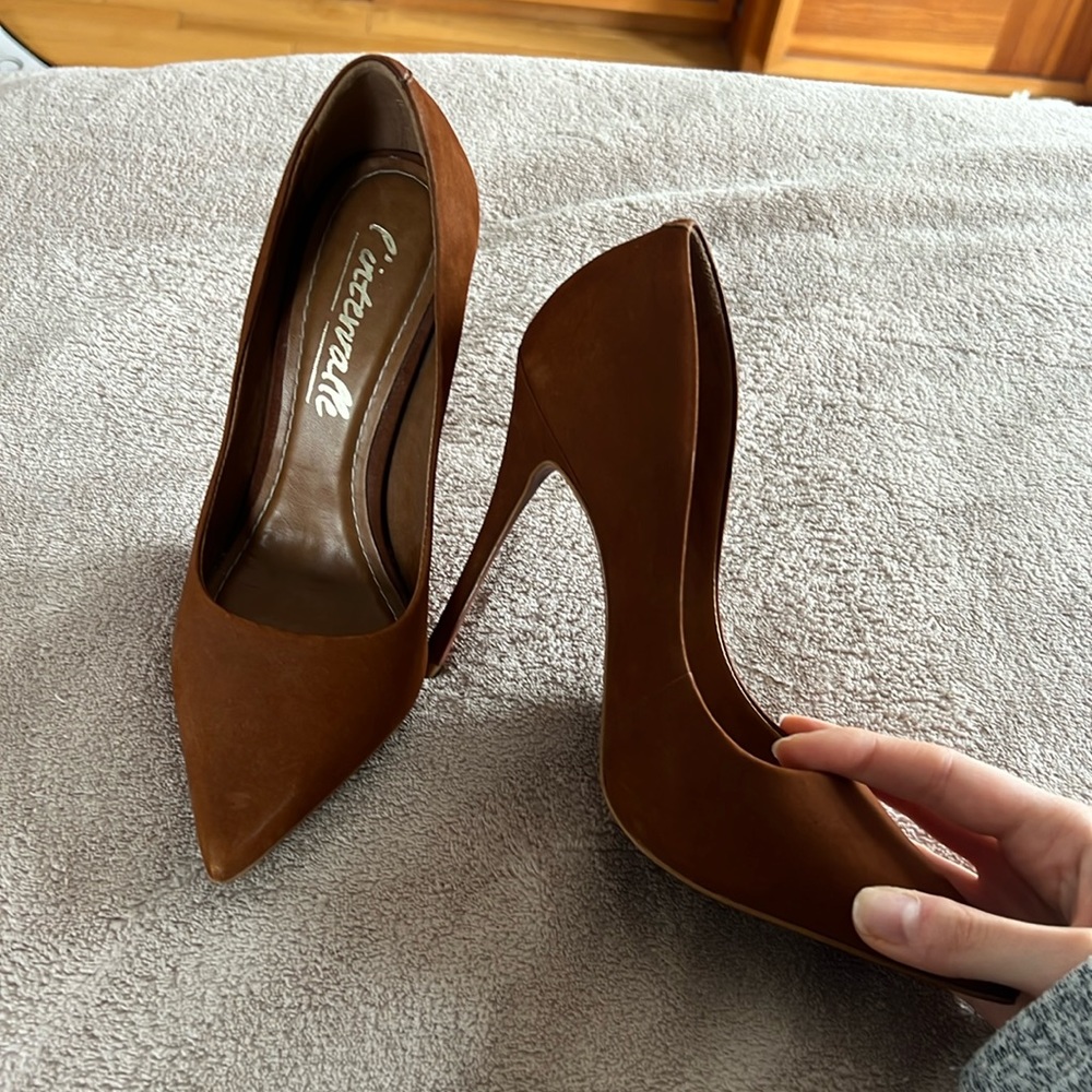 Intervalle Brown Suede Shoes